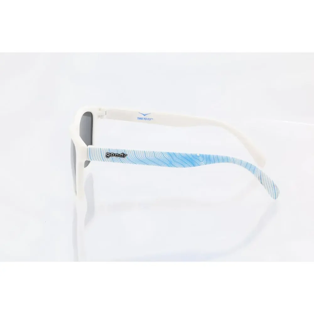 Goodr Hoka Time To Fly Polarized Sunglasses - GOOD CONDITION